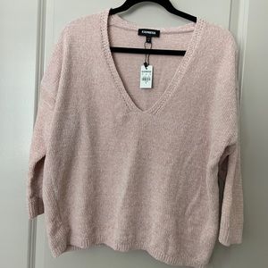 Express Sweaters - Soft woven 3/4 sweater Express Sweaters - Soft woven 3/4 sweater